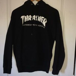 Black Thrasher Hoodie